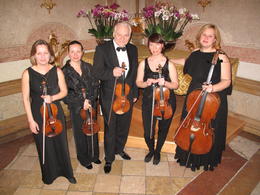 Photo of Marble Hall in Schloss Mirabell Classical concert inside Schloss Mirabell's Marble Hall - May 2013