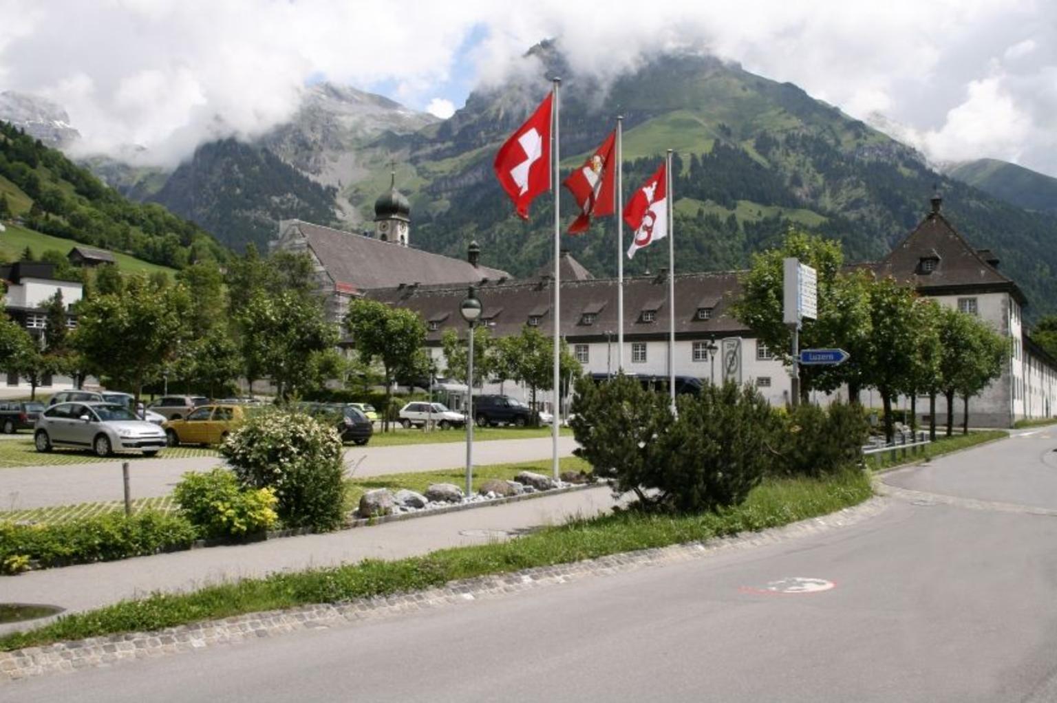 Train station in Engelberg