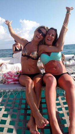 Photo of Girls just wanna have fun! Myself and one of the girls I met. : , Michelle M - June 2016