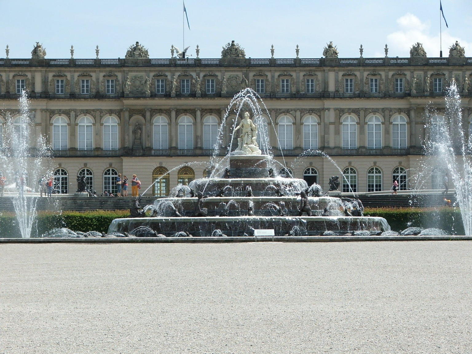 Herrenchiemsee fountains