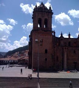 Photo of Main Cathedral in Cusco Side view of the Cathedral of Santo Domingo located in the main square in Cusco., Bandit - December 2010