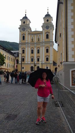 Photo of My wife Susan outside the Wedding Cathedral used in the wedding! What a great experience to see the stage for this dramatic scene in the movie. We highly recommend the tour. , Stephen J - June 2016