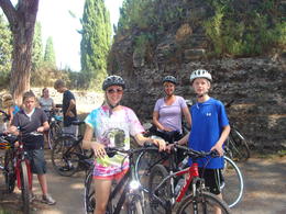Photo of Biking the Appian way Probably the highlight of my time in Rome. Not an area most tourists see but well worth it. Comfort on a bike needed yes but great physical fitness not. , Yvette B - August 2013