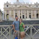 This picture was taken in front of the Vatican just after the tour ended. - Photo by: Brett P, USA