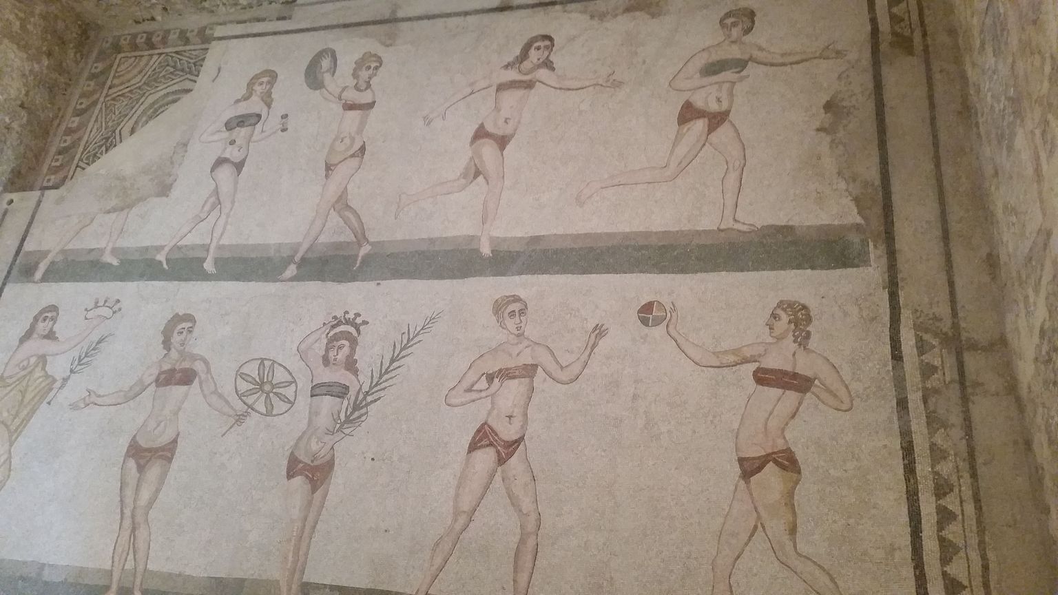 Bikinis and Beach Volleyball in Roman times