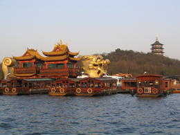 Photo of Hangzhou West Lake This is such a pretty view of the West Lake. You can even see the Leifeng Pagoda in the background. - May 2012