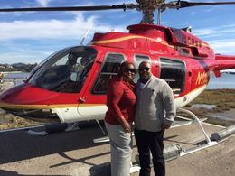 Photo of our 10 year Anniversary Helicopter flew us to Sausalito for Lunch and then a Ferry back to San Francisco , Everett R - December 2015