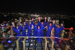 Photo of Team outing at the Skywalk! Nighttime climb at the Sydney Skywalk on top of the Sydney Tower Eye - April 2016