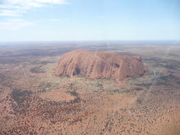 Photo of Uluru This helicopter tour was only of Uluru. Kata Tjuta was only seen in the distance. , Kana C - February 2013