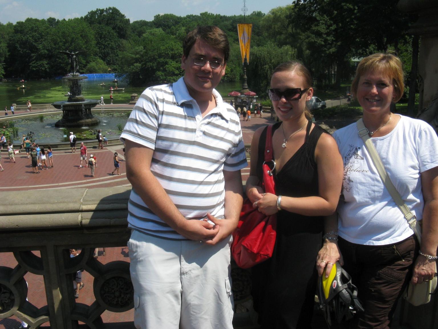 Taking a break in Central Park