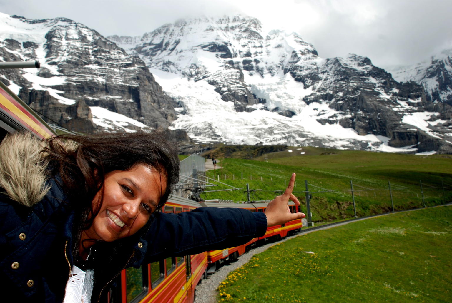 Jungfraujoch + Train + Me
