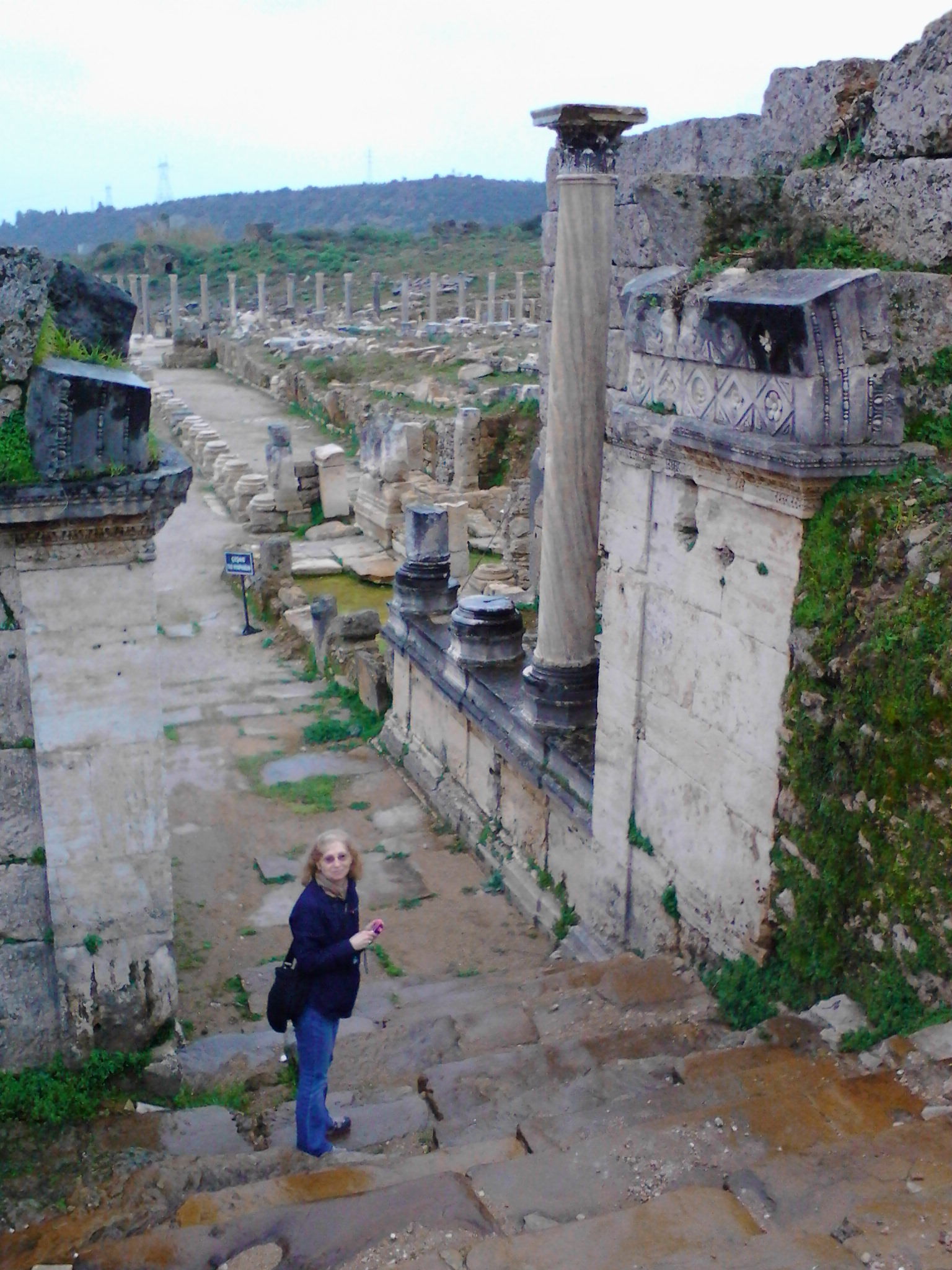 Nymphaeum (fountain house) at Perge