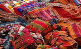 Photo of Shopping Indigenous Market, Cusco Shop for hand-made merchandise at indigenous market in Chincheros near Cusco - June 2011
