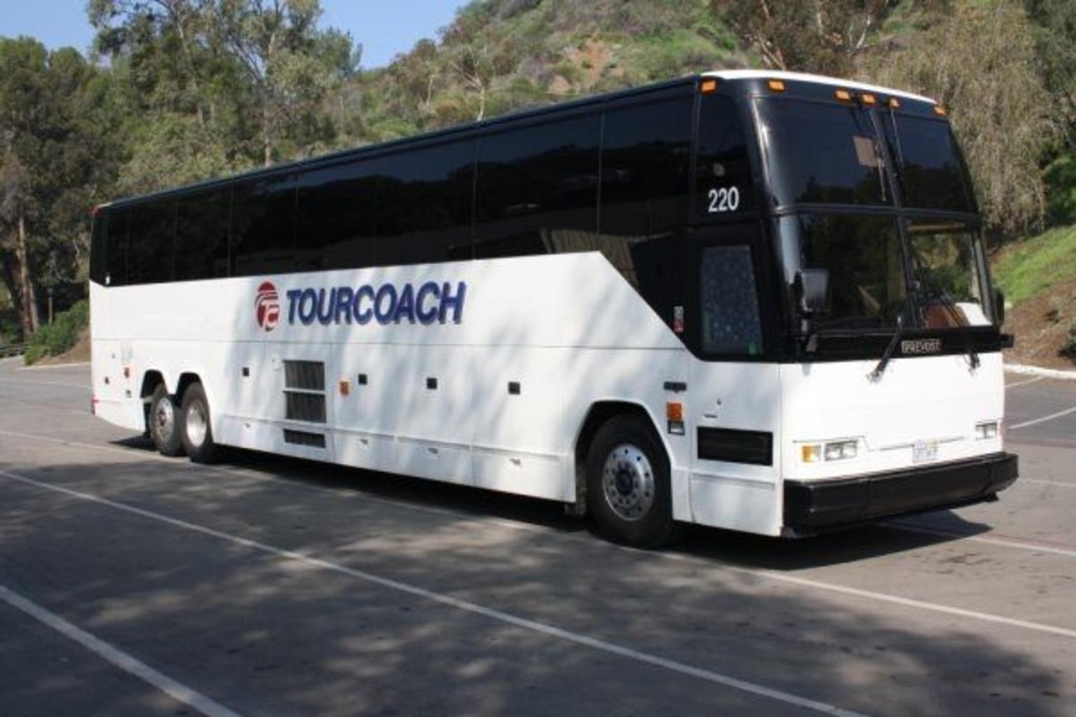 Our tour bus