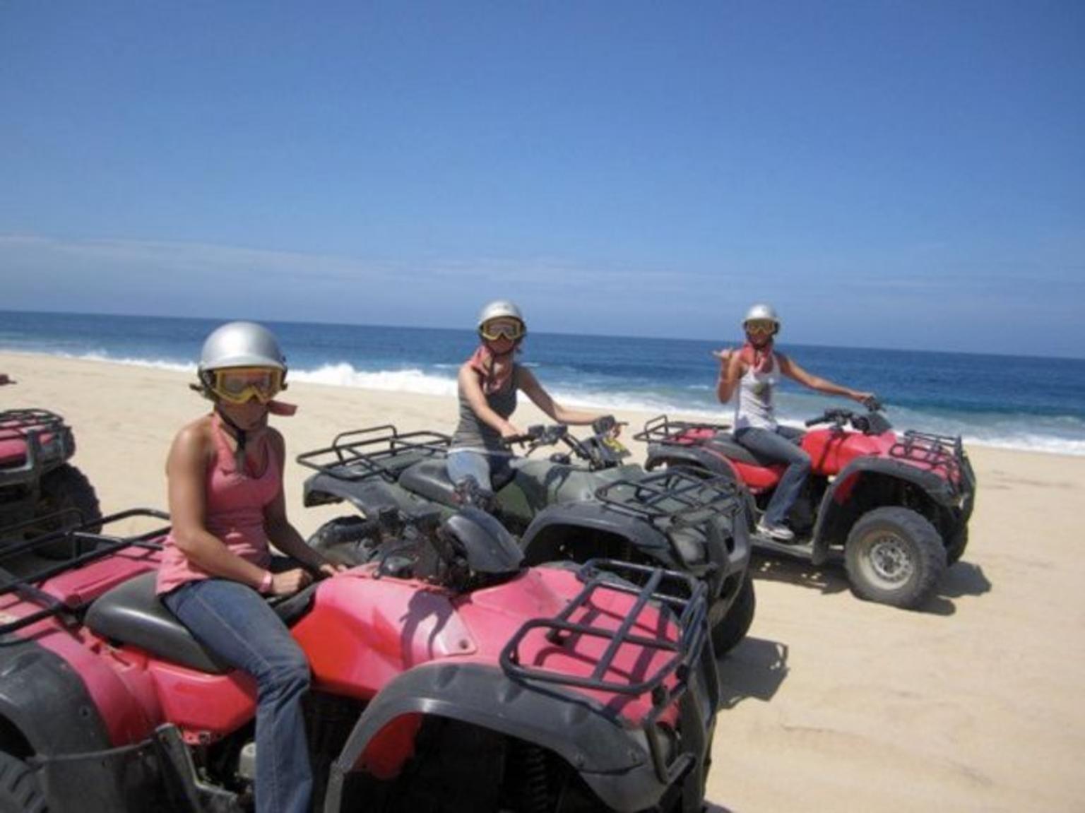 Riding Through the Sand