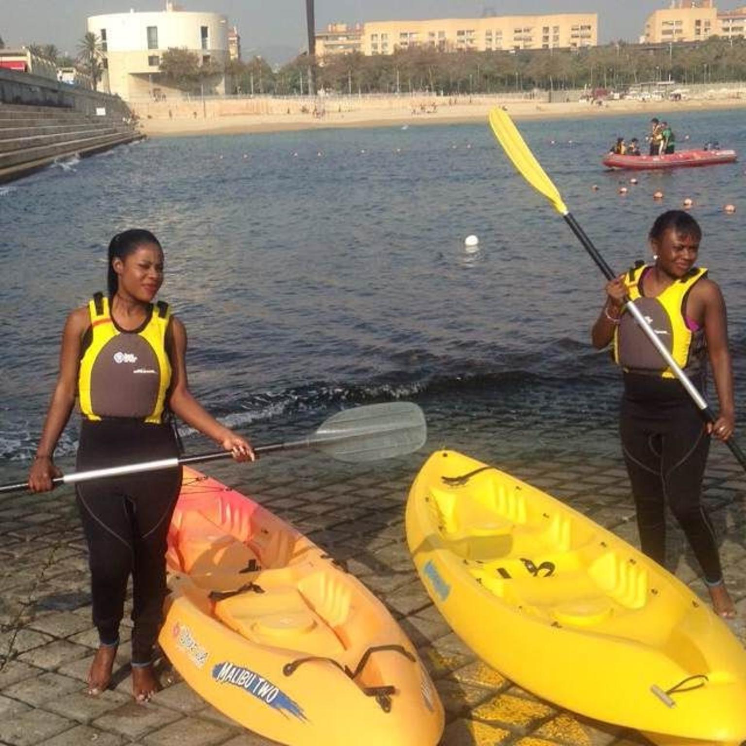 kayaking