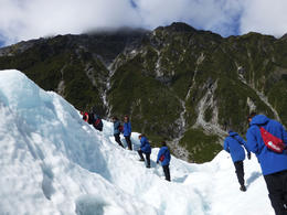 Photo of Small-Group Franz Josef Glacier Walk The glacier is surrounded by green rainforests. What a sight! - February 2013