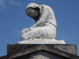 Photo of Statue in St. Louis Cemetary No. 1 My tour guide's favorite statue in St. Louis Cemetary No. 1 , taylorep74 - July 2014
