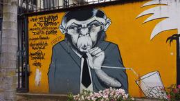 Photo of Street Art Love the political message of this mural , Blackaviator - April 2014