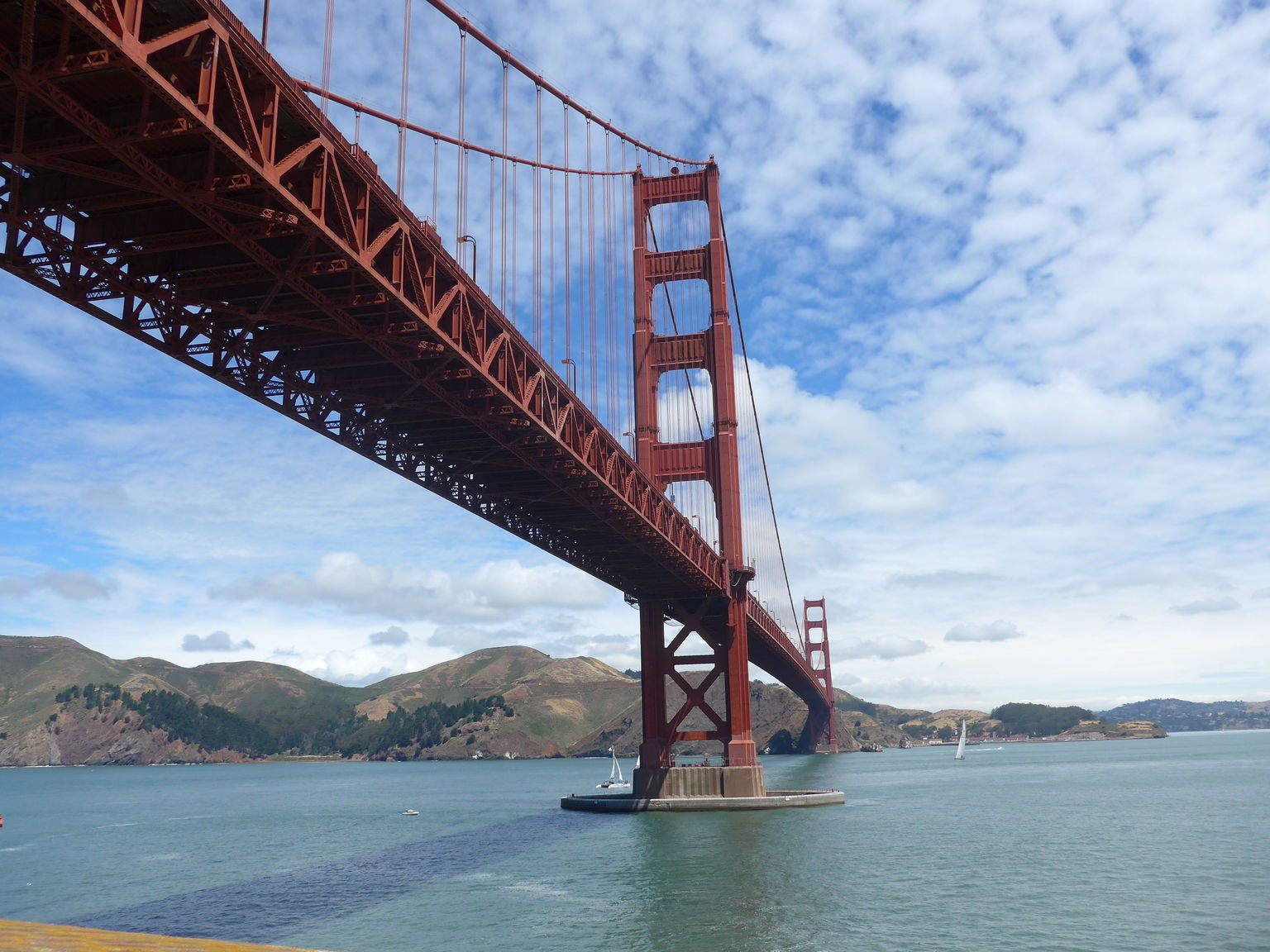 Amazing view of the Golden Gate Bridge