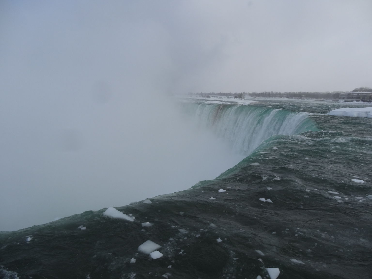 El salto de agua del horseshoe