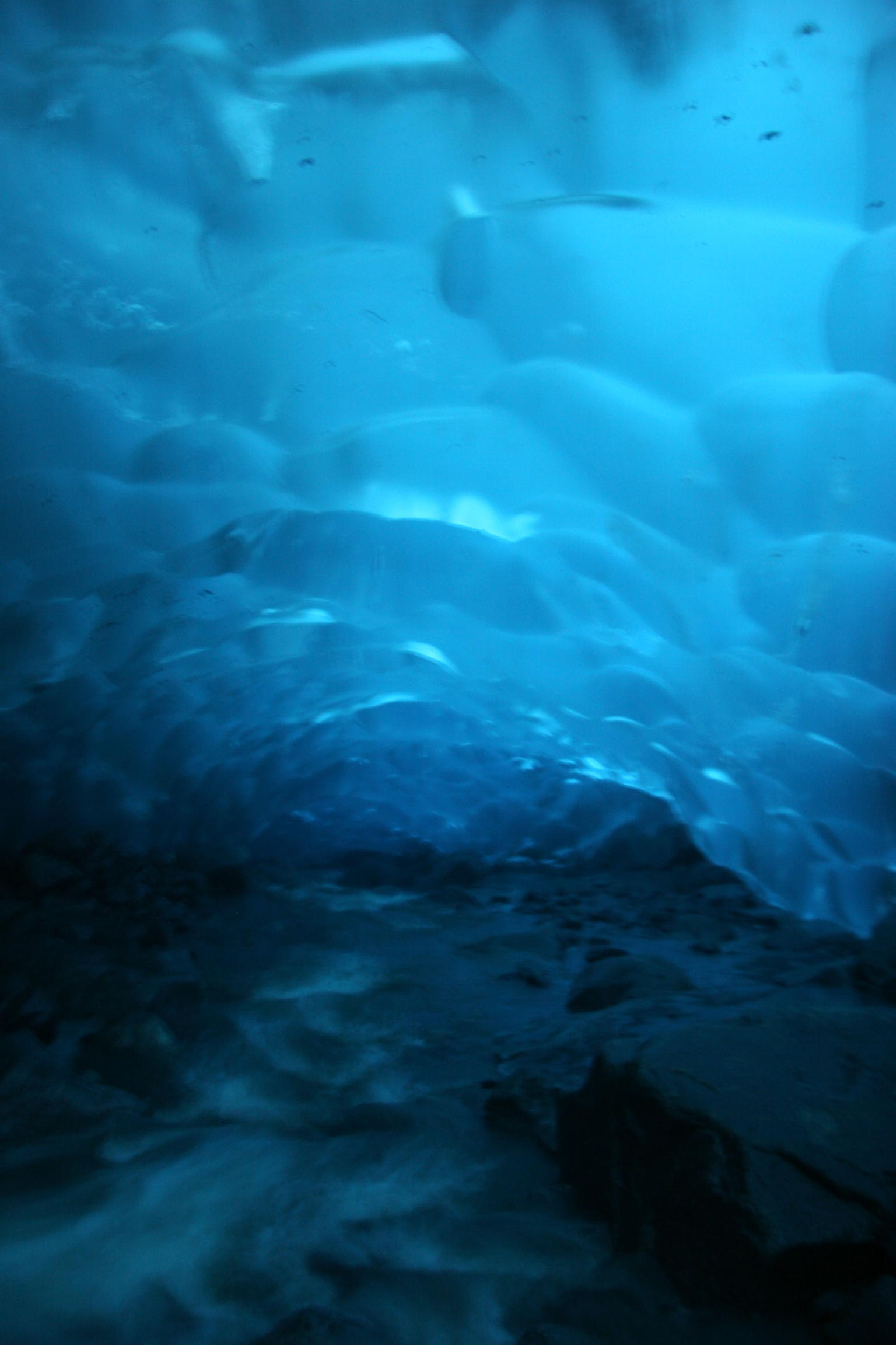 inside of the cave