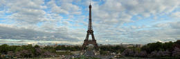Photo of Panoramic view of the Eiffel Tower Top of the tower is great to see 360degree view of Paris, but the best view of the Eiffel Tower is from the Trocadero. www.jneilphotography.com , JOSH B - May 2012