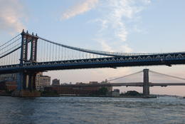 Photo of Brooklyn and Manhattan Bridges Were able to get interesting views of both bridges individually, and together. Awesome! , Linda S. D - July 2013