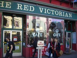 Photo of Famous Red Victorian B&B in Haight-Ashbury Famous Red Victorian B&B and Peace Cafe in Haight-Ashbury, San Francisco, skigirlsf - December 2011