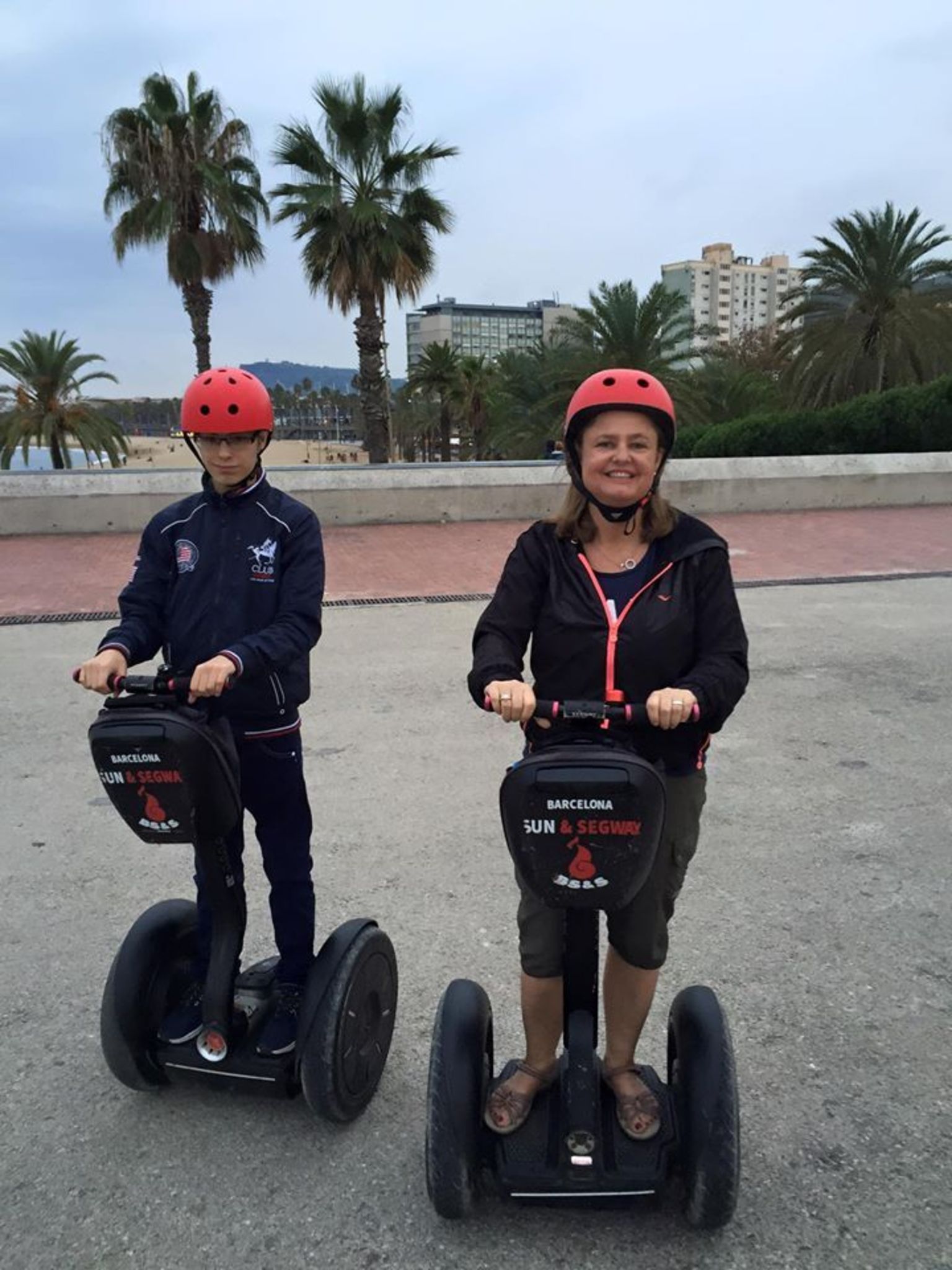 Segway trip along the Barcelonetta