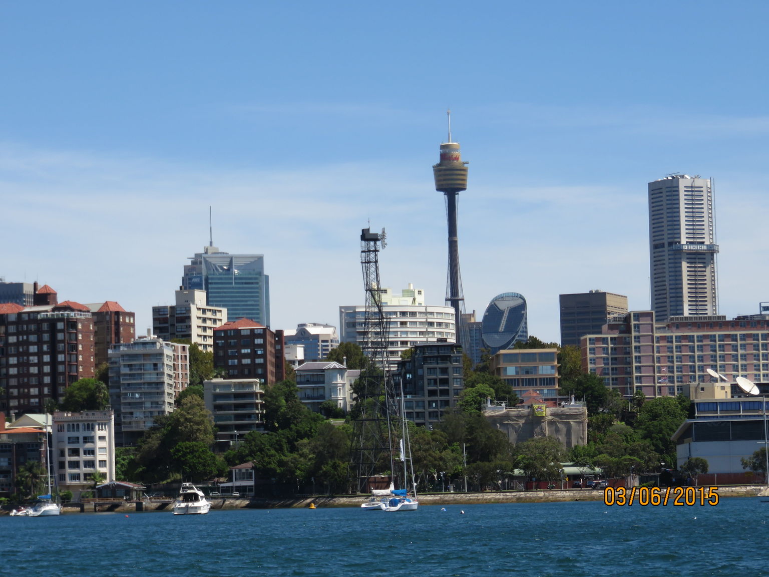 Sydney viwed from the Harbour