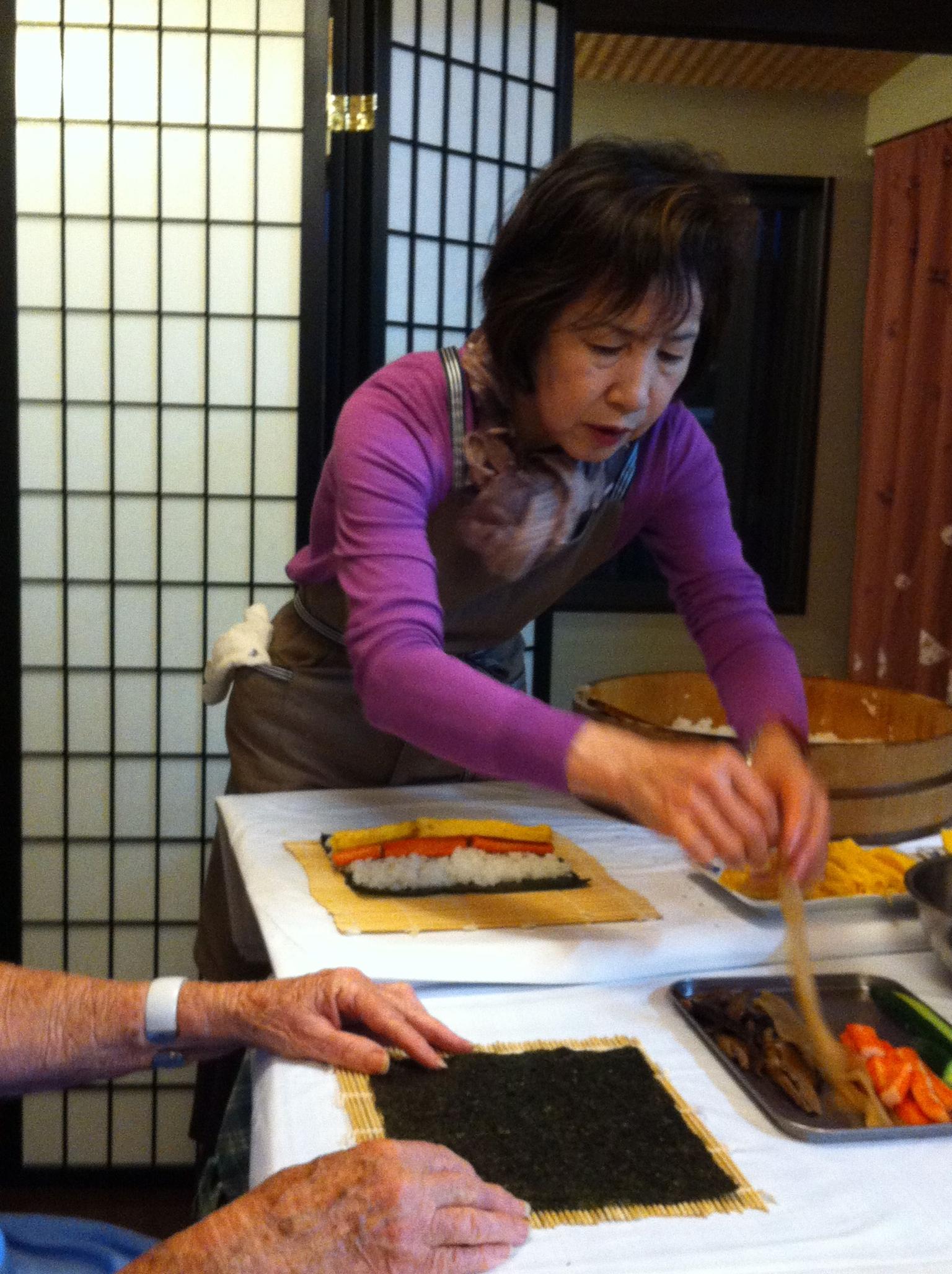 Learning to make Japanese food...