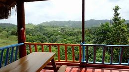Photo of Where we ate lunch The view looking our from the lodge where we ate lunch. , Allan - September 2015