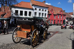 Photo of Horse Carriage The sound of those mighty hooves on the cobbled streets of Bruges is awesome. , Reza R - April 2016