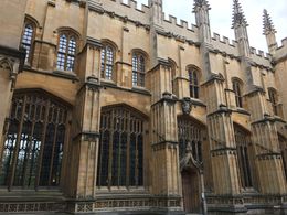 Photo of Oxford University This is the building where Harry Potter's Infirmary scenes were filmed as well as the dance rehearsal scenes were filmed in the Goblet of Fire when Ron had to dance with Professor McGonagall , Jeffery R - July 2016