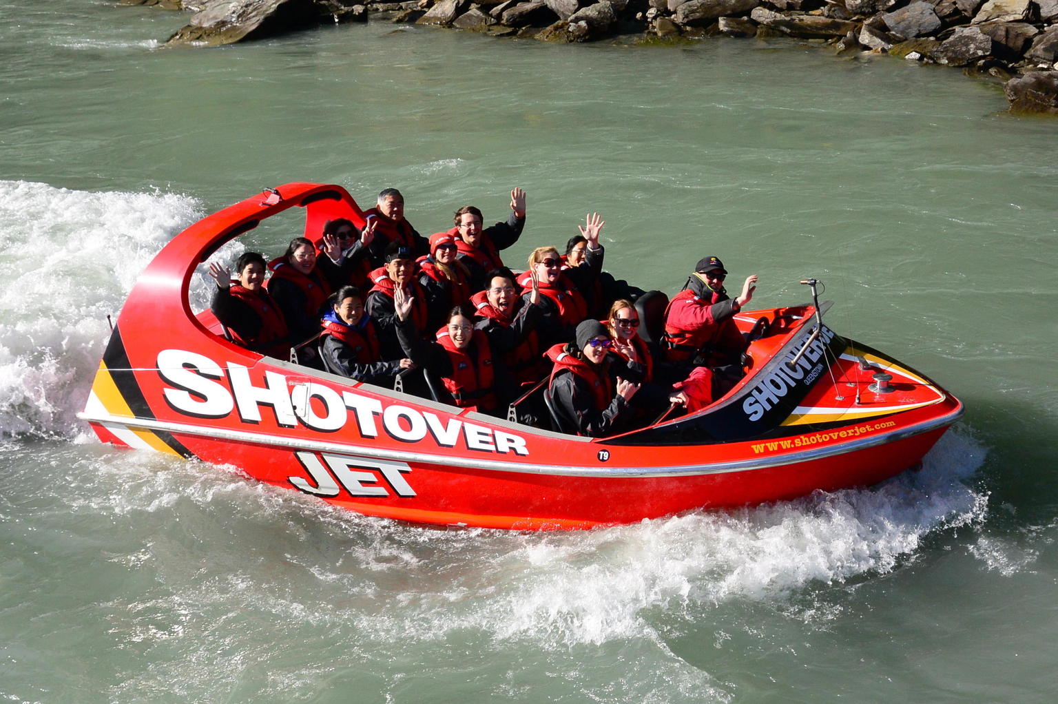 Shotover River Extreme Jet Boat Ride from Queenstown
