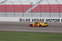 Photo of 4th lap of Las Vegas Motor Speedway Thats me in the photo clocked at 137.40 Mph / 220 Kph , Bradley M - September 2014