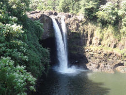 Photo of Rainbow Falls Lookout Rainbow Falls lookout in Hilo off Off Waianuenue Avenue. The Falls drop 80 feet and make for a nice shop on the way to Hilo. , John C - December 2011