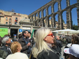 Photo of Roman Aqueduct in Segovia That was our group with our knowledgeable Tour guide which really took the time to explain to us each of the historical sites, he was very patient and really looked after us in every possible way. ... , Lee V - May 2015