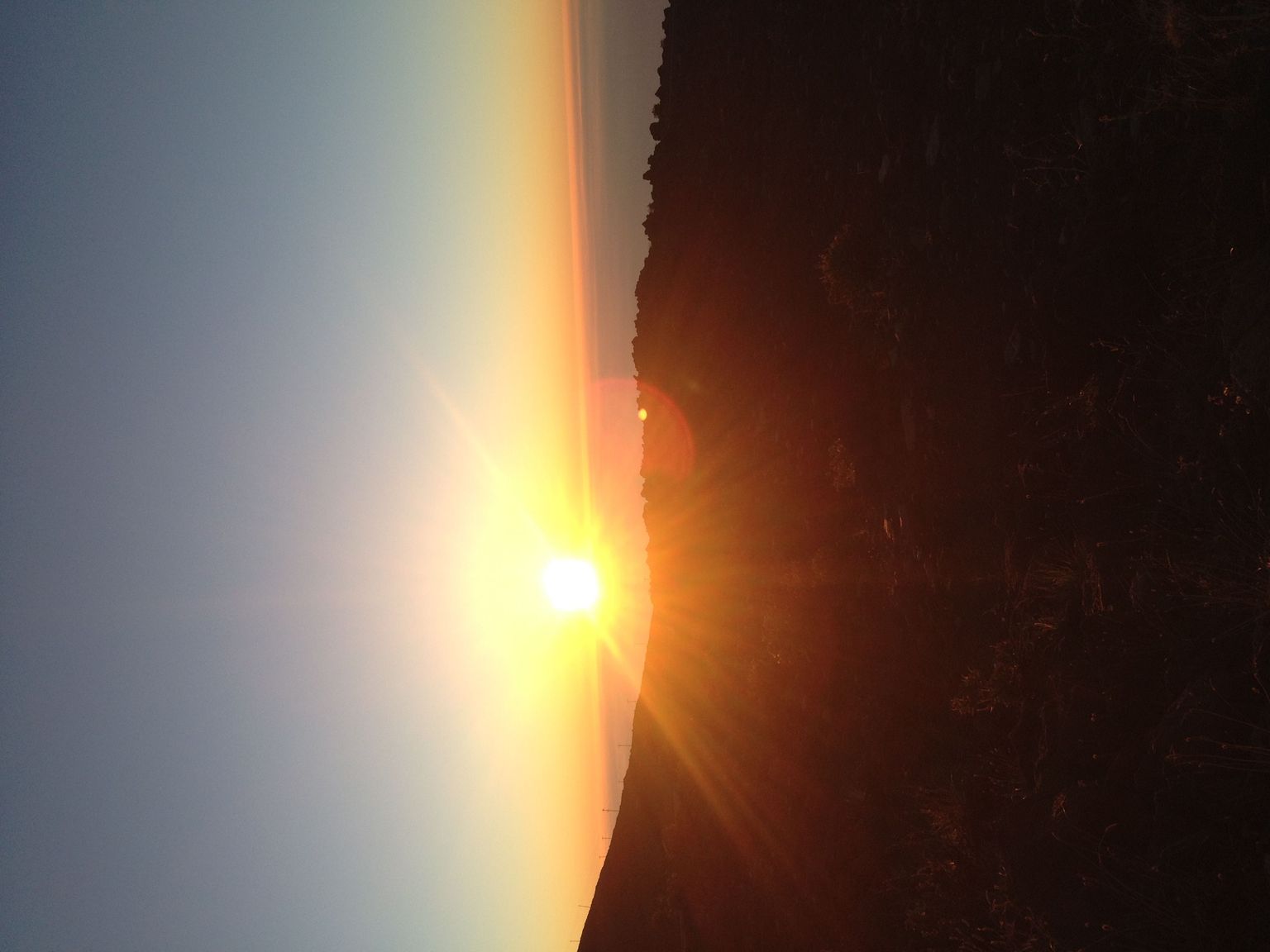 Sunset- top of Mt Haleakala