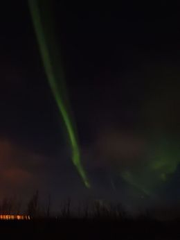 Photo of The Northern Lights Taken during our Super Jeep tour on 12/26/15 at about 9:30pm 21:30 along the road about a half-hour north of Reykjavik. Spectacular! , Jonathan - January 2016
