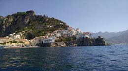 Photo of Amalfi coastline A photo of Amalfi from our impromptu boat ride. , gaylem - August 2016