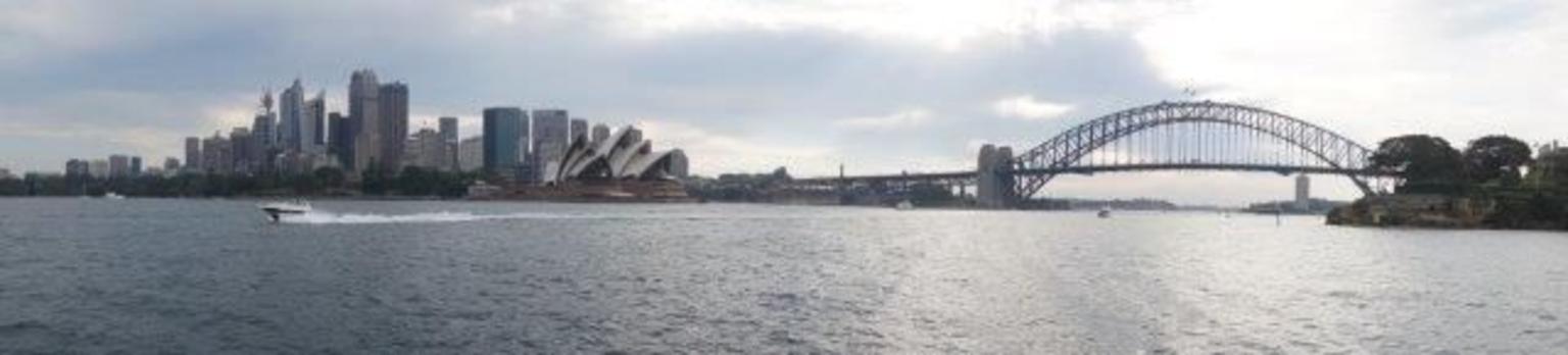 Sydney from the boat