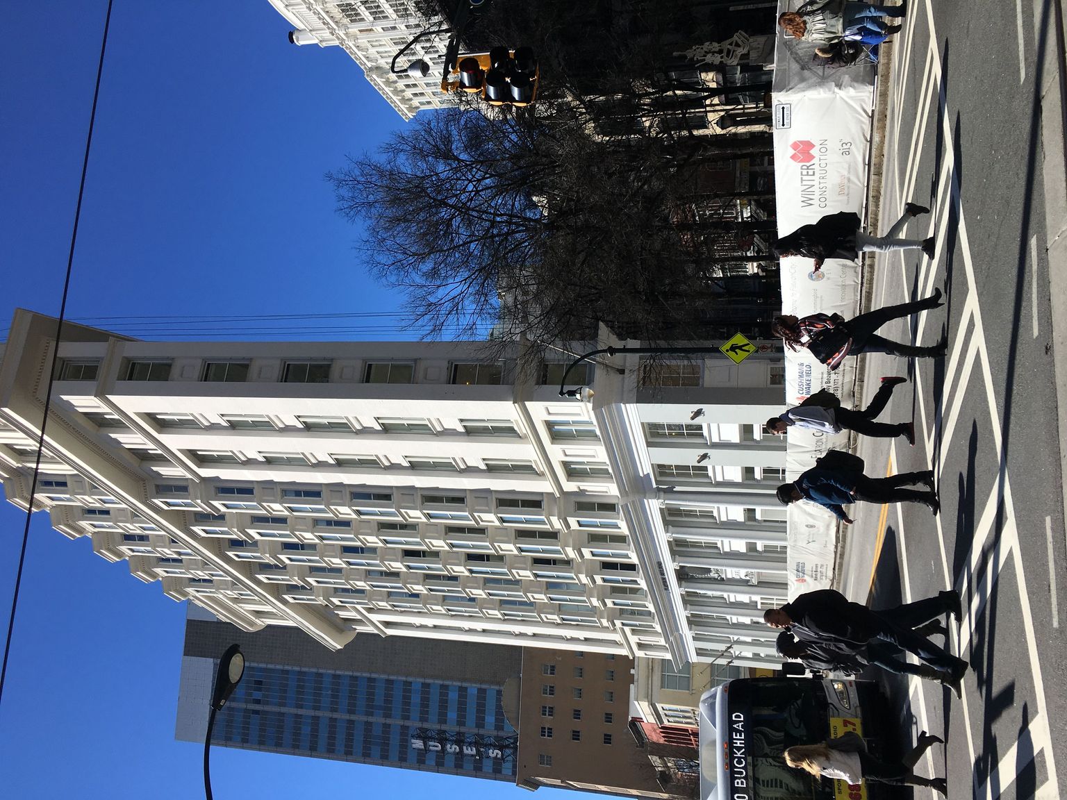 The Flat Iron building