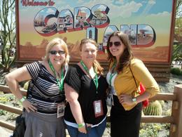 Photo of At the opening of Cars Land! The newest attraction to hit California Adventure, Trina Tron - June 2012