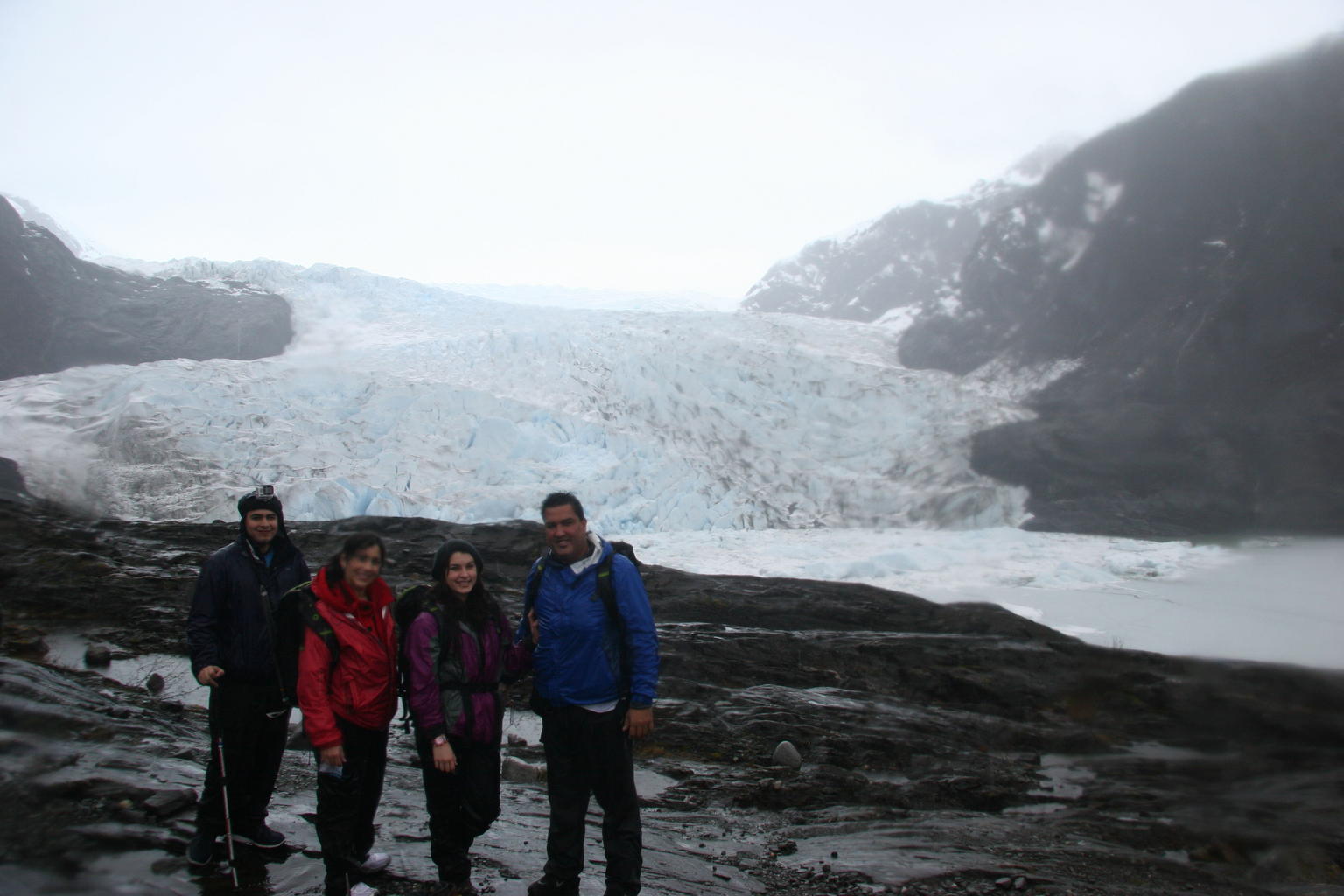 before going to the glacier