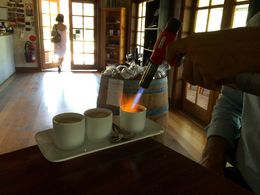 Photo of Delicious port wine pairing Wine pairing with honestly the best crème brûlée I've tasted! , Seth L - October 2015