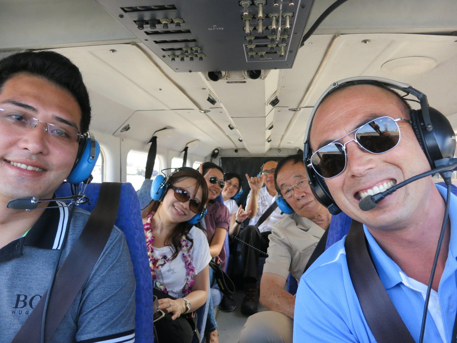 Just before take off