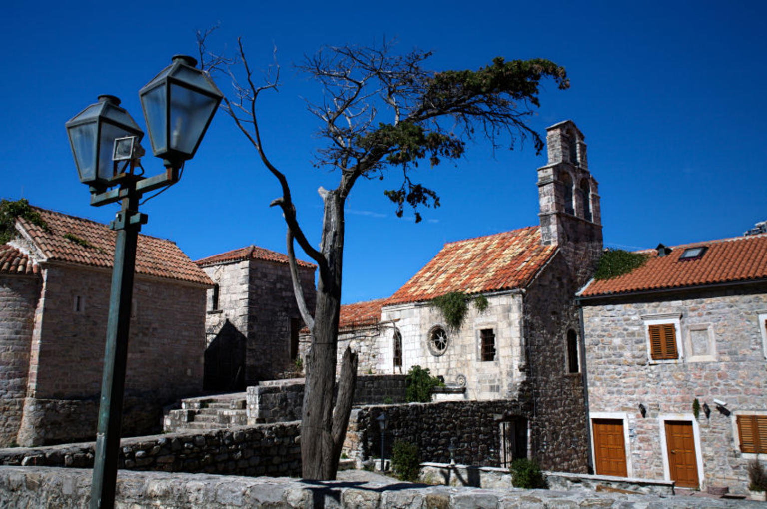 Budva buildings, Montenegro