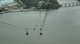 Photo of cable car down from the Giant Buddha cable car down from the Giant Buddha , Colleen G - October 2012